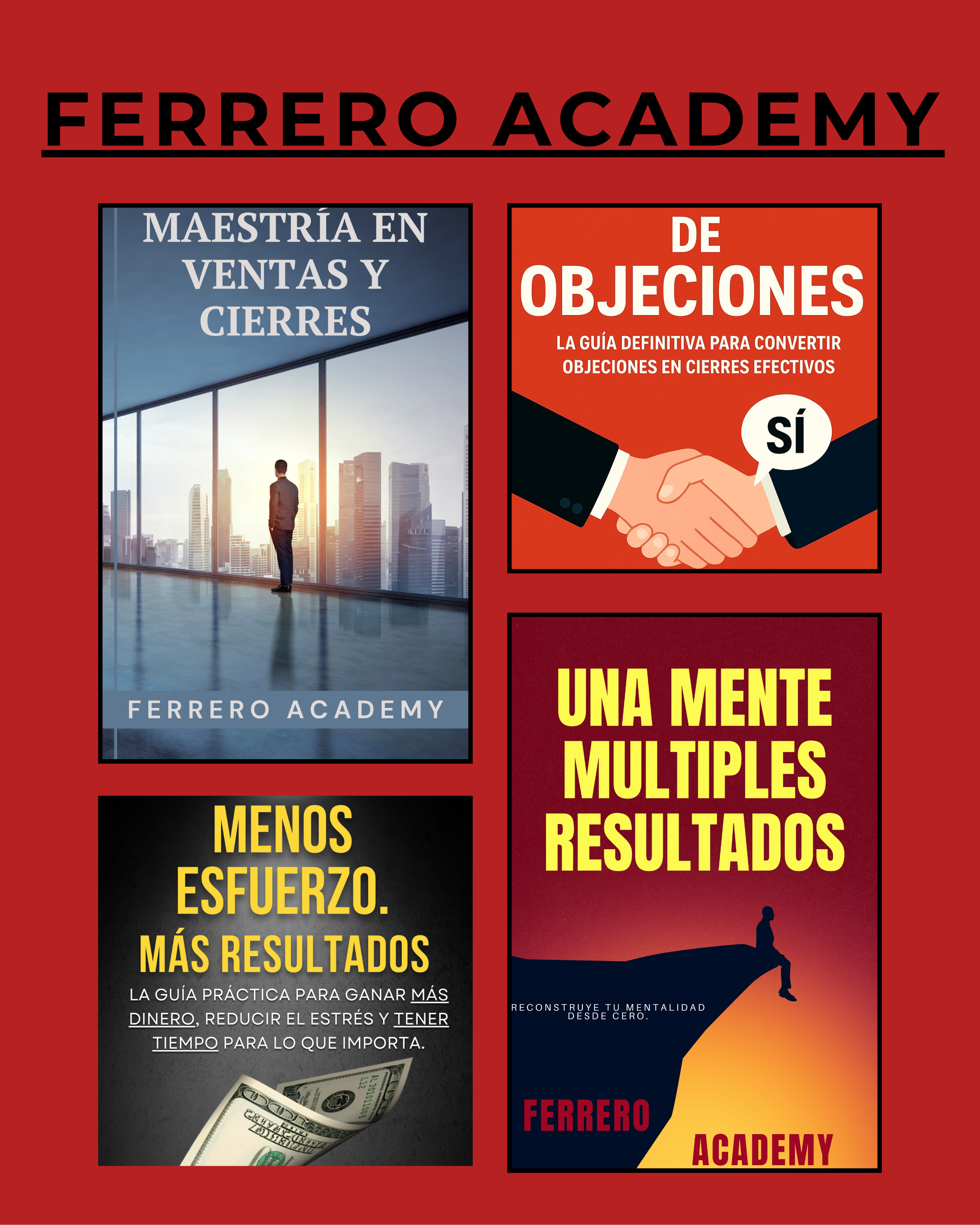 Pack 4x1 de Ferrero Academy